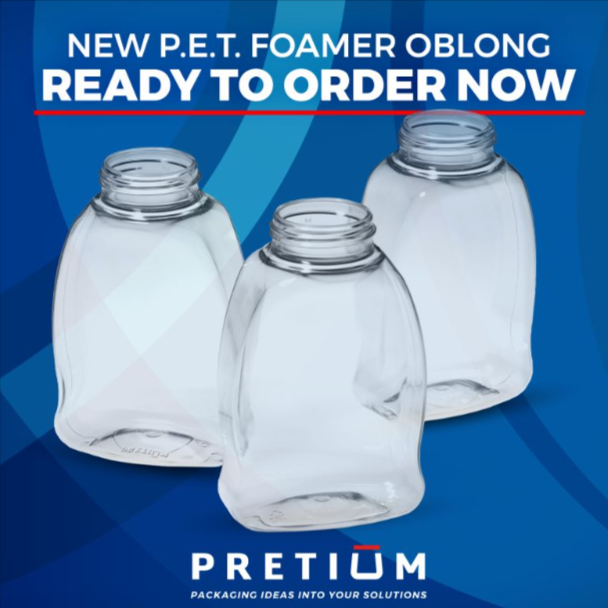Pretium Presents a New Oblong Foamer Bottle